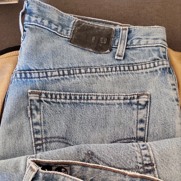 Vintage Levi Baggy Silver Tab Jeans 36x30 - Picture 7 of 7